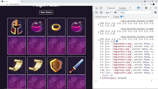 'Video thumbnail for Build a Memory Game with React #8 - Flipping Cards'