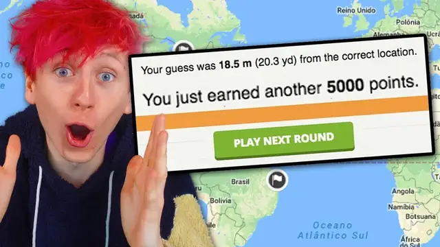 'Video thumbnail for Trying to get a GEOGUESSR INSANE GUESS 10 seconds per round'