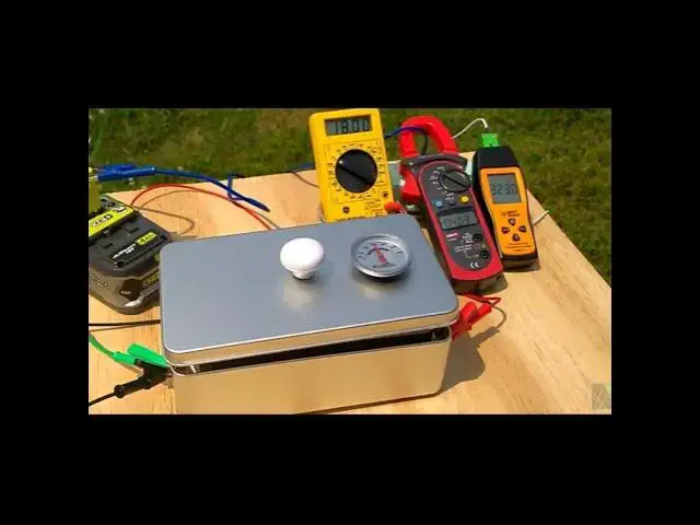 'Video thumbnail for My 12V / 18V portable oven DIY project! Camping hiking remote job sites off grid cooking! #shorts'