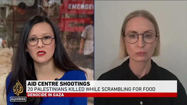 'Video thumbnail for Israel turns aid into lethal trap as Gaza starvation deaths mount: Medical Aid for Palestinians'