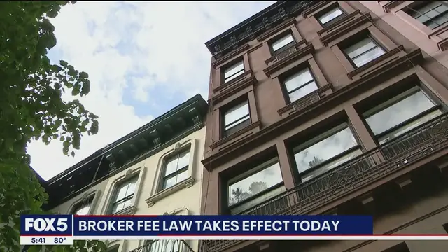 'Video thumbnail for Broker's fees can no longer be passed down to NYC renters'
