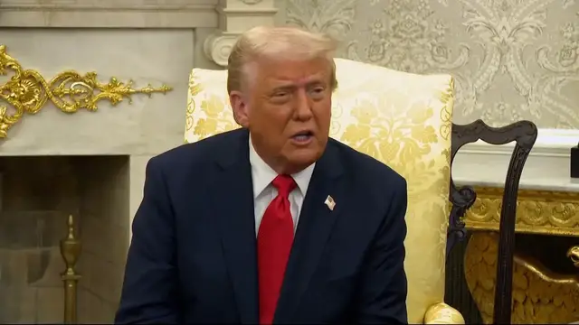 'Video thumbnail for Trump might pump the brakes on auto tariffs: "They need a little bit of time"'