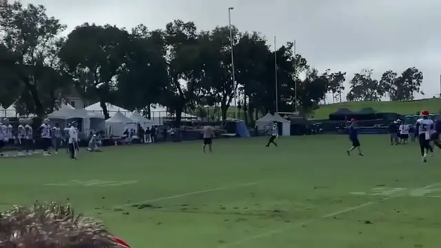 'Video thumbnail for law nation sports: dallas cowboys training camp highlights day 2'