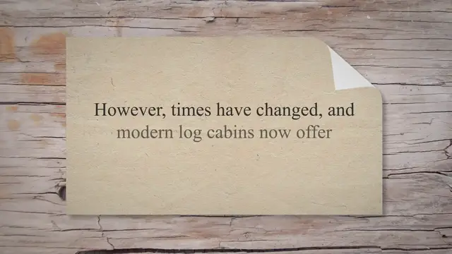 'Video thumbnail for 10 Extraordinary Modern Log Cabin Ideas'