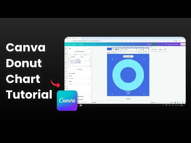 'Video thumbnail for How to Create a Donut Chart in Canva'