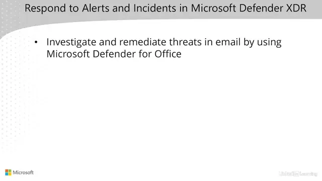 'Video thumbnail for Investigate and remediate threats using Microsoft Defender for Office 365'