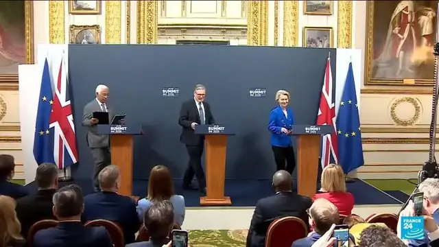 'Video thumbnail for UK forges new ties with EU in post-Brexit era'