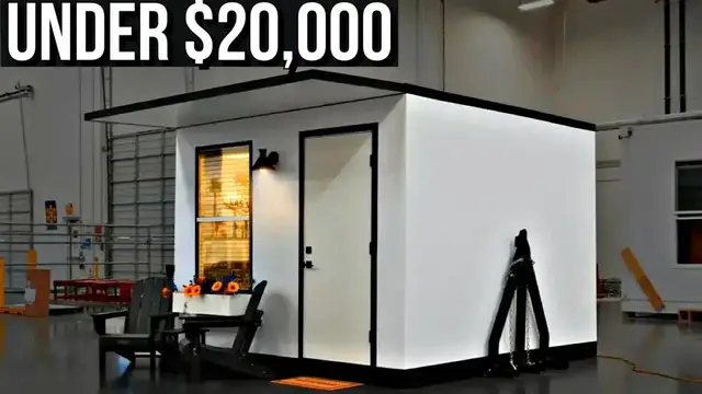 'Video thumbnail for kerry tarnow: boxabl's new $19k prefab home & steel frame construction!'