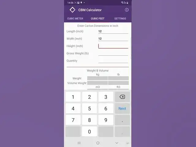 'Video thumbnail for CBM Calculator - Android App'