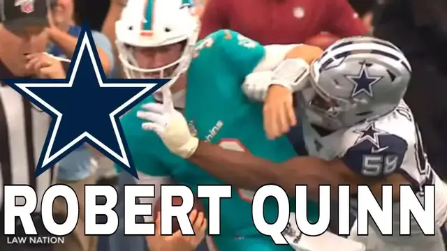 'Video thumbnail for law nation sports: robert quinn's aggressive pursuit and pass rushing | dallas cowboys'