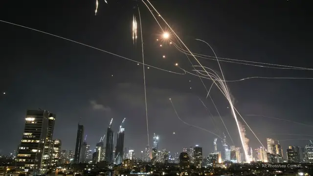 'Video thumbnail for Injuries reported after Iran launches retaliatory missile strikes at Israel'