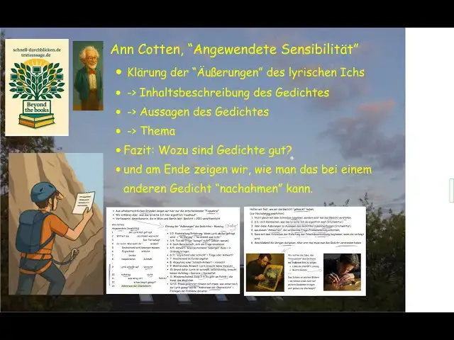 'Video thumbnail for Ann Cotten, "Angewendete Sensibilität" - Was kann Lyrik? So versteht man ein schwieriges Gedicht'