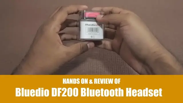 'Video thumbnail for Bluedio DF200 Bluetooth Stereo Headset Review'