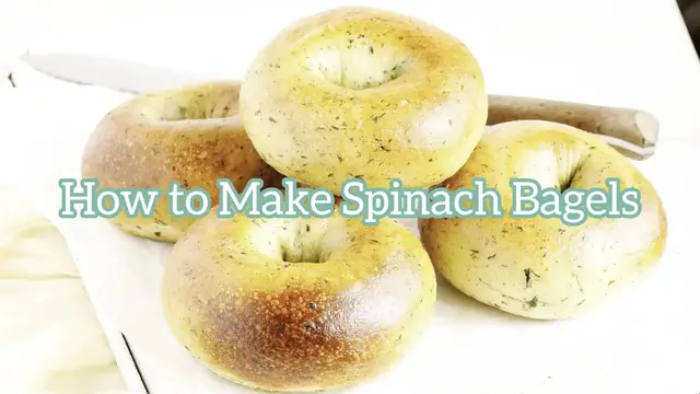 'Video thumbnail for How to Make Spinach Bagels'