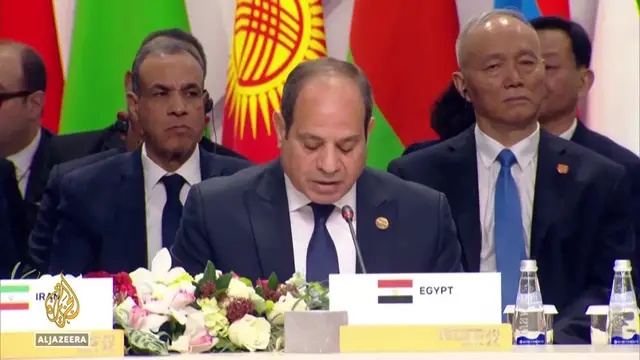 'Video thumbnail for BRICS leaders meet in Brazil amid 'world disorder' warnings'