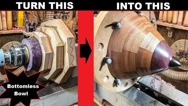 'Video thumbnail for Woodturning - Does this BOWL stand on LEGS???'