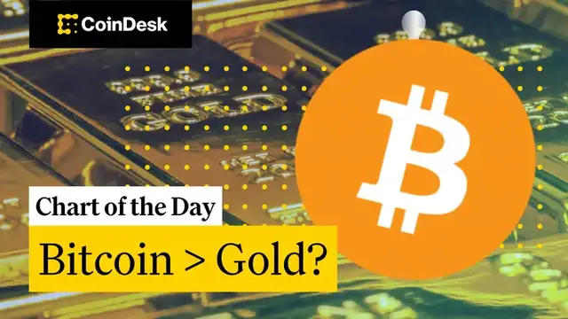 'Video thumbnail for Bitcoin-Gold Ratio Signals Bullish Flag Pattern'