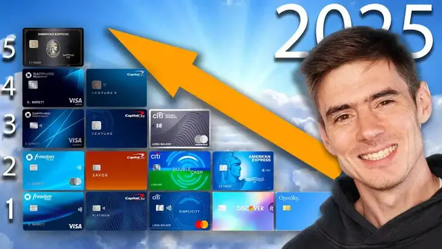 'Video thumbnail for ben hedges: climb the credit card ladder in 2025: building credit, rewards & amex centurion'