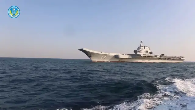 'Video thumbnail for China launches largest Taiwan Strait drills of the year'