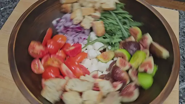 'Video thumbnail for Summer Fig and Tomato Salad'