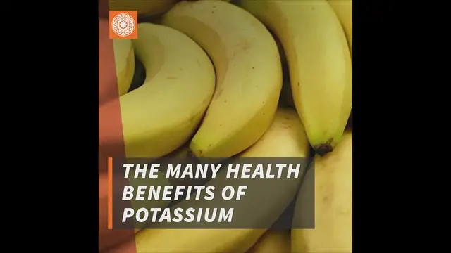 'Video thumbnail for The Many Health Benefits of Potassium'