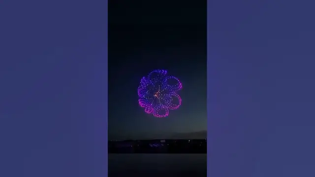 'Video thumbnail for This drone light show was even more incredible than I had imagined #electrical #drone #lightshow'