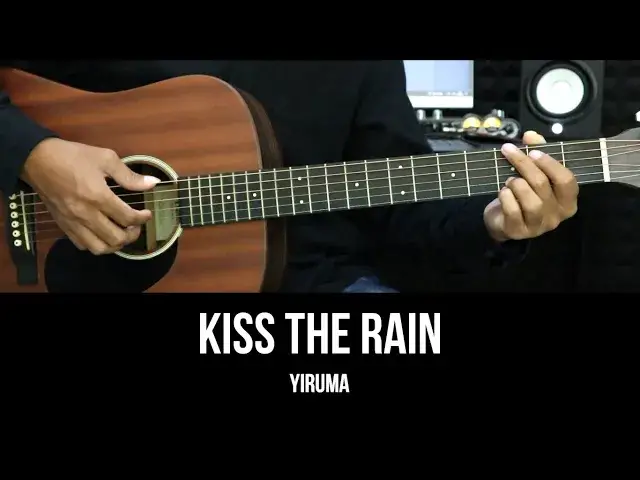 'Video thumbnail for Kiss The Rain - Yiruma | EASY Guitar Tutorial - Chords / Lyrics - Guitar Lessons'