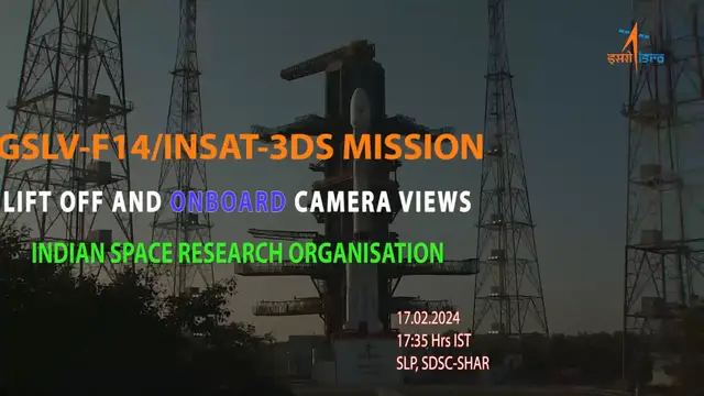 'Video thumbnail for isro gslv onboard camera view'
