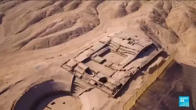 'Video thumbnail for Archaeologists in Peru unveil 3,500-year-old city that linked coast and Andes'