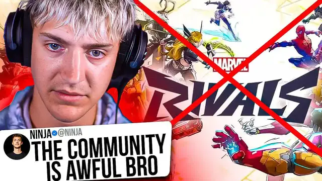 'Video thumbnail for gwm: ninja quits marvel rivals over toxicity: streamer cites verbal abuse'