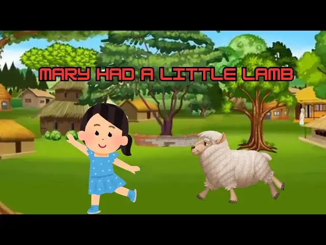 'Video thumbnail for Mary Had a Little Lamb Song for Kids Nursery Rhymes for Preschoolers & Toddlers'