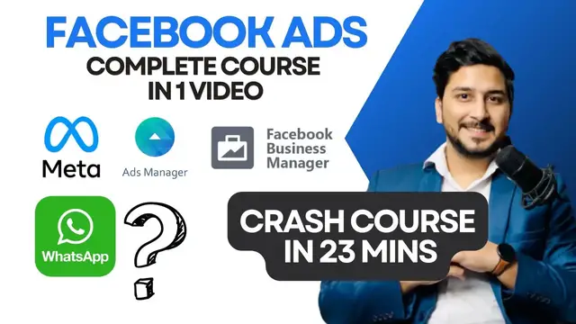 'Video thumbnail for How To Create Facebook Ads To Get WhatsApp Leads (From Scratch) In 1 Video'