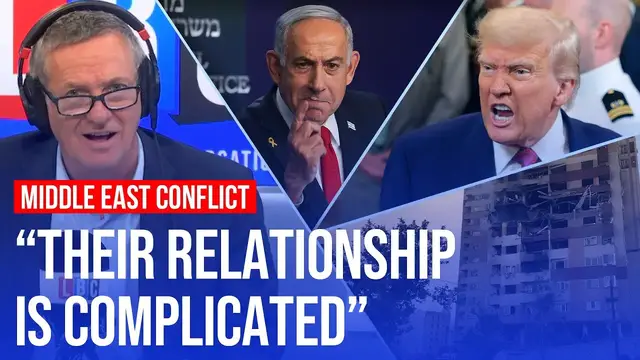 'Video thumbnail for Can Trump de-escalate tensions between Iran and Israel? | LBC'