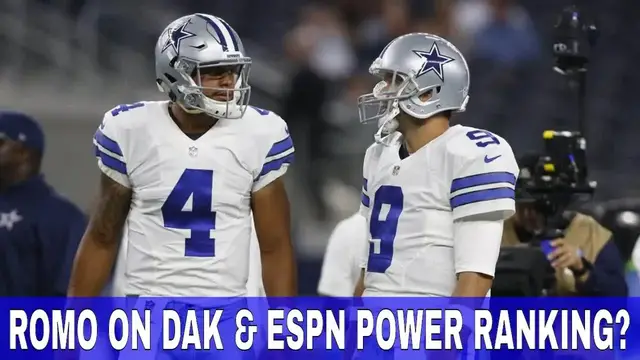 'Video thumbnail for law nation sports: tony romo on dak prescott & cowboys' future, espn power rankings'