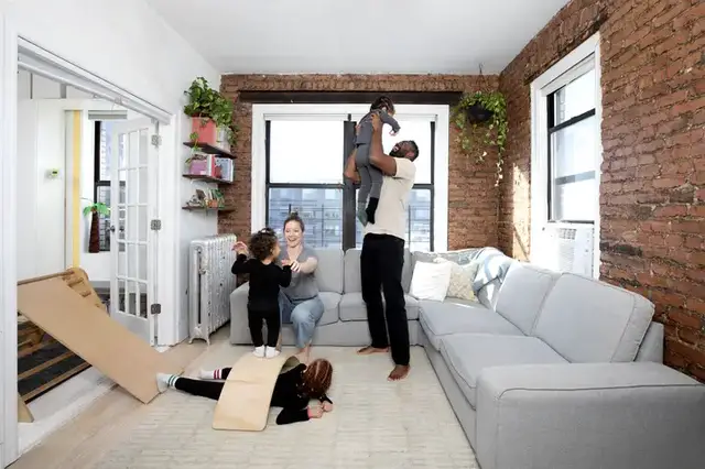 'Video thumbnail for House Tour: This Family of Five Is Absolutely Thriving in an Extremely Organized 725 Square Feet'