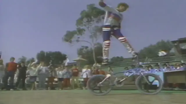 'Video thumbnail for Bob Uecker introduces Haro Freestyle BMX Team for Episode 13 of The Wacky World of Sports'