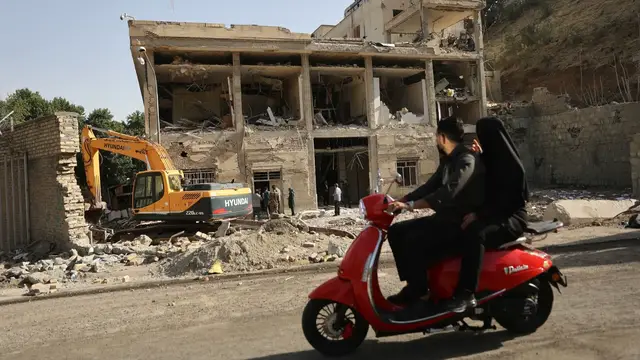 'Video thumbnail for 12 days of Israeli strikes devastate Iran’s homes, businesses, and infrastructure'