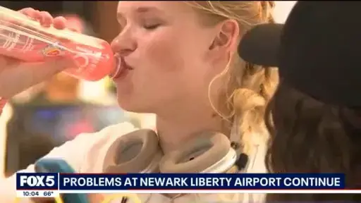 'Video thumbnail for The latest on Newark airport equipment failures'