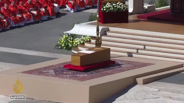 'Video thumbnail for Pope Francis funeral: Respects paid to roman catholic leader'