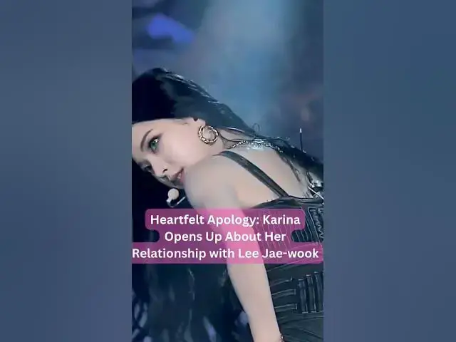 'Video thumbnail for View the Latest K-pop News..Link in the bio..#shorts #karina #aespa #aespakarina'