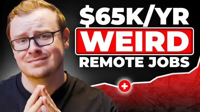 'Video thumbnail for shane hummus: weird remote jobs that pay surprisingly well (2025)'