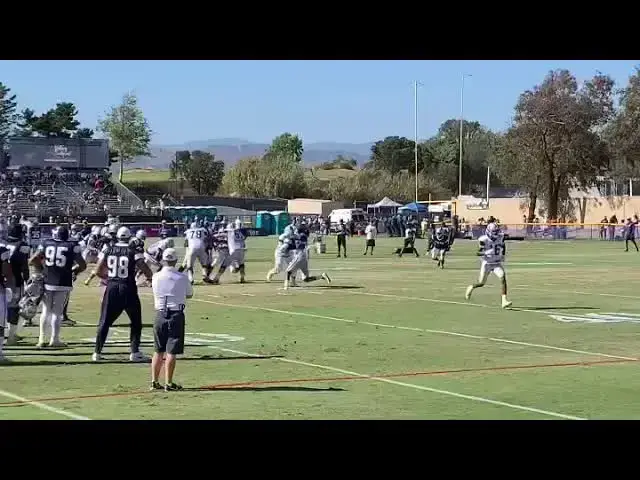 'Video thumbnail for law nation sports: mike weber's powerful running plays'