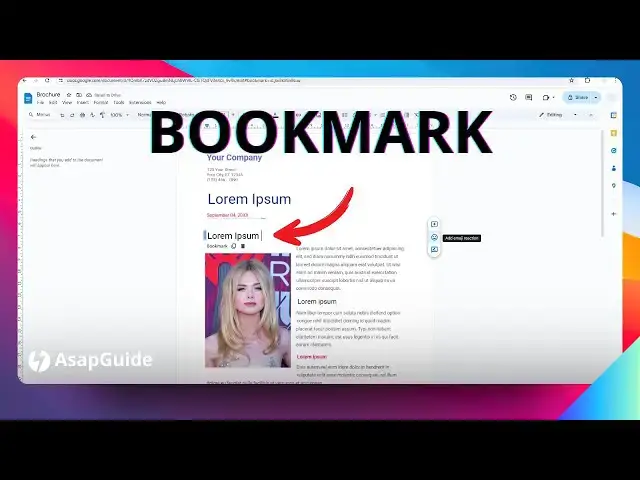 'Video thumbnail for How to Add Bookmark in Google Docs'