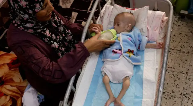 'Video thumbnail for Gaza hunger crisis: Blockade starves children as Israeli gunfire kills food-seeking civilians'