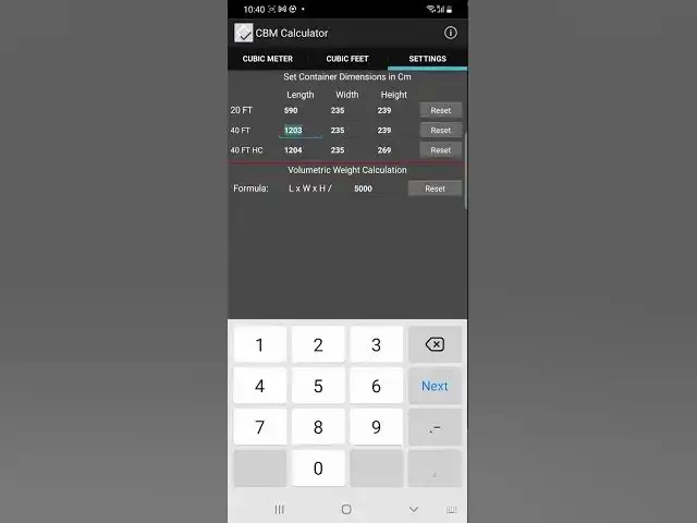 'Video thumbnail for CBM Calculator-Free Android App #cbmcalculator #cubicfeet #cubicmeter #shipping #volume #volumetric'