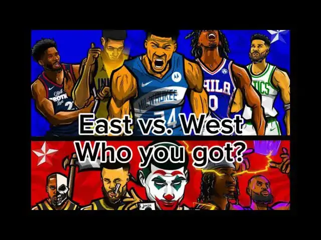 'Video thumbnail for heatcheck: nba all-star game east vs west: who has the better starting lineup?'