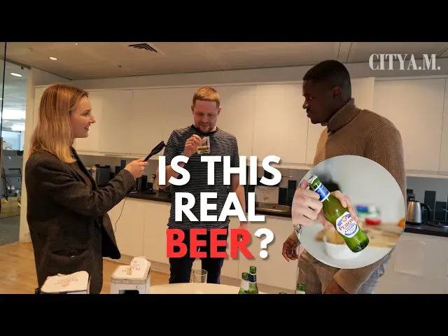 'Video thumbnail for Is now the time to quit drinking? | Dry January alcohol taste test in London office'