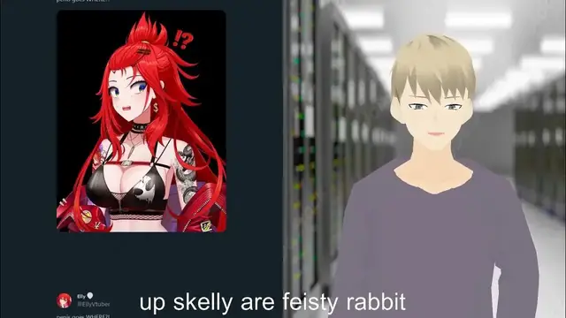 'Video thumbnail for "VTuber Tweet Tea! Skellie's Spicy Pic & Shark Pals 🐰🦈😂"'