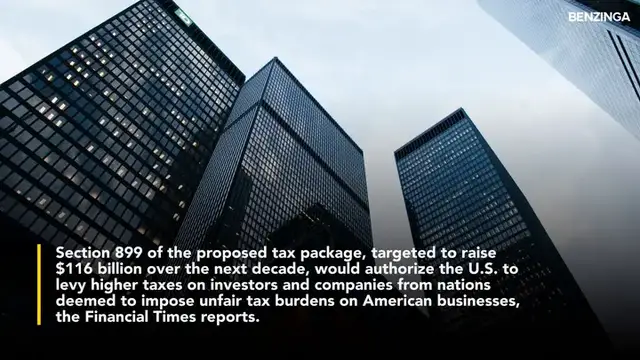 'Video thumbnail for Trump's 'Big, Beautiful Bill' Triggers Corporate Lobbying Blitz In Washington As 70 Firms Push To Kill Section 899'