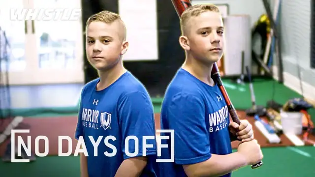 'Video thumbnail for 13-Year-Old Twin PRODIGIES Were Born To Play Baseball'